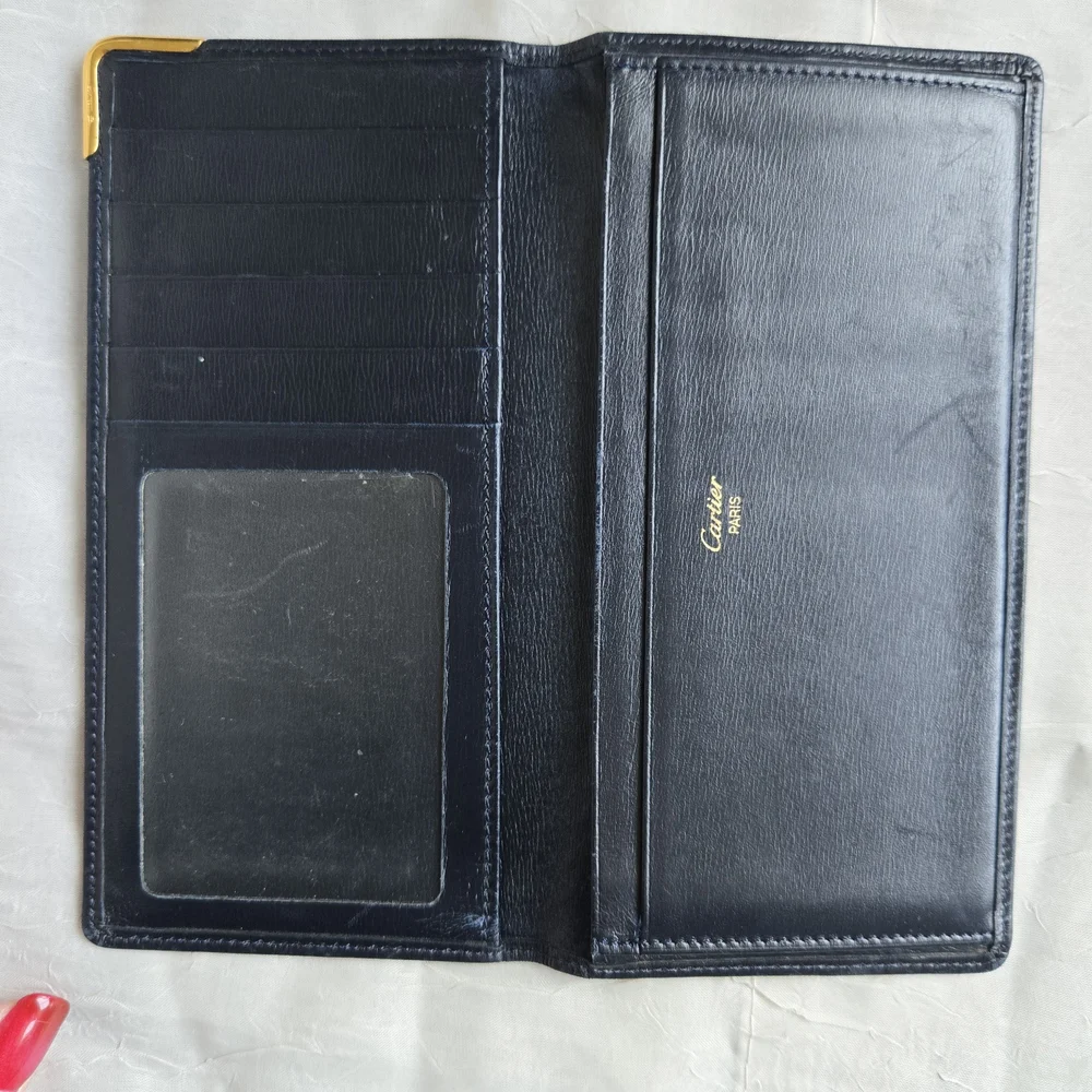 Cartier Leather Must de Cartier Bifold Long Wallet - Picture 5 of 15